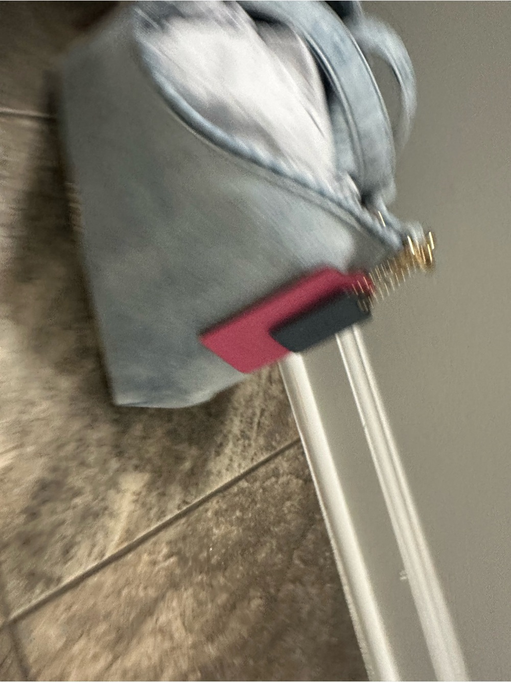 Coach Outlet Laurel Shoulder Bag In Loved Denim With Charms - Picture 4 of 7